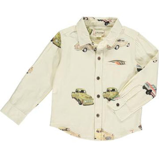 Atwood Car Print LS Shirt