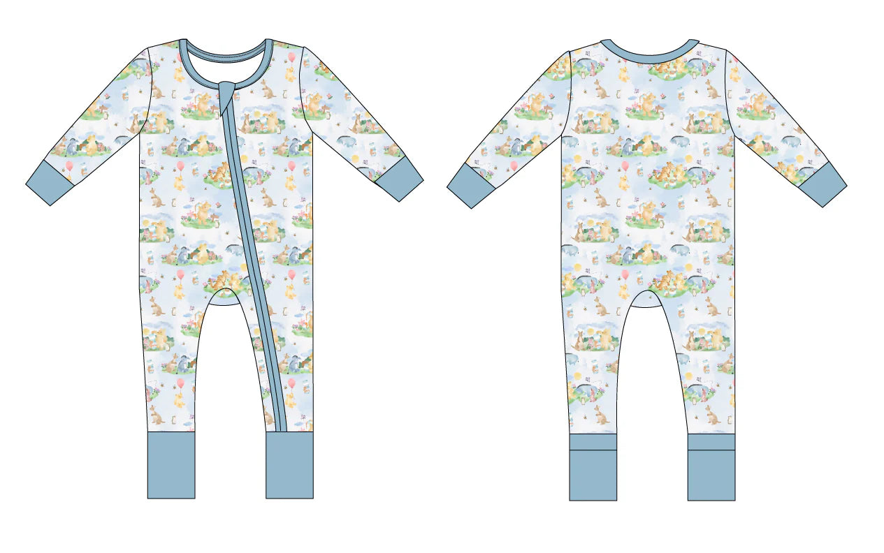 Pooh Pals LS Romper