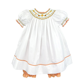 Harvest Smocked Dress 2 PC