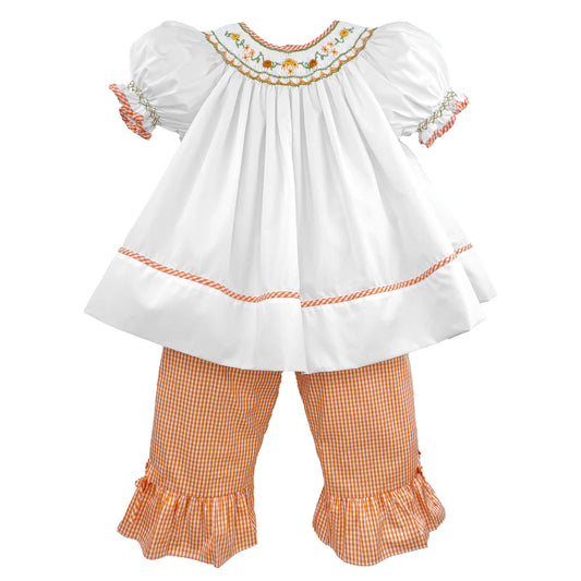 Smocked Harvest 2PC Set