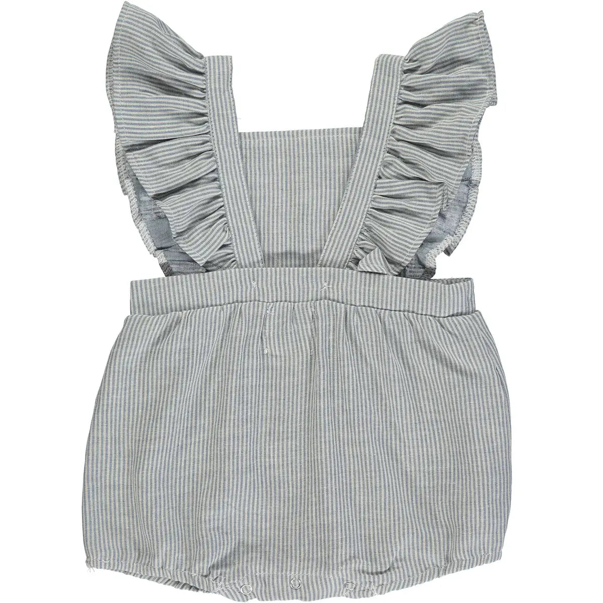 Janie Romper in blue stripe