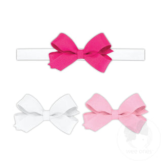 3 PK Tiny Bows w/Add a Band