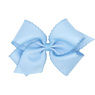 Monotone Moonstitch Grosgrain Bow