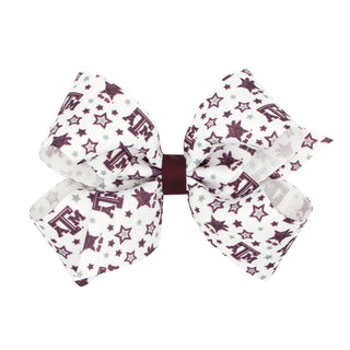 Game Day Grosgrain Bow