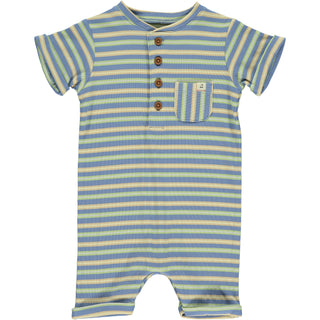 Camborne Ribbed Henley Romper