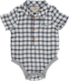 Navy White Plaid