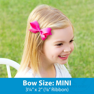 Mini Rosebud Print GG Bow