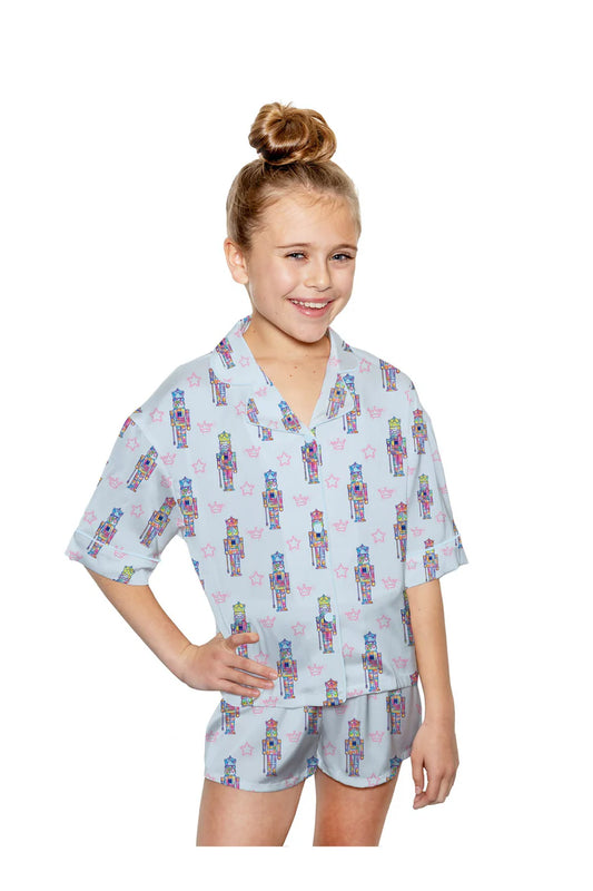 Graffiti Nutcracker Silky PJs