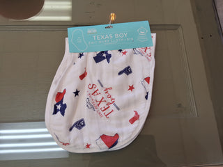 Texas Baby 2-in-1 Bib and Burp Cloth