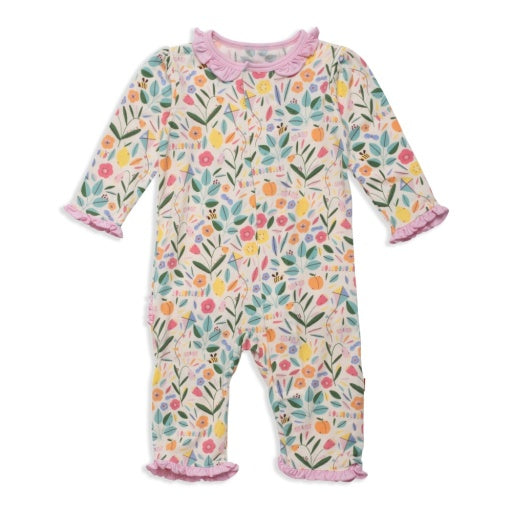 LIFES PEACHY RUFFLES COVERALL