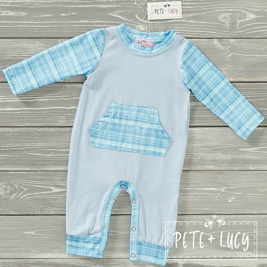 Country Denim infant romper