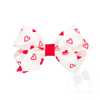 Valentine Grosgrain Bow