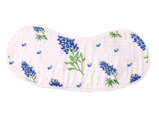 Hydrangeas 2-in1 Burp Cloth and Bib