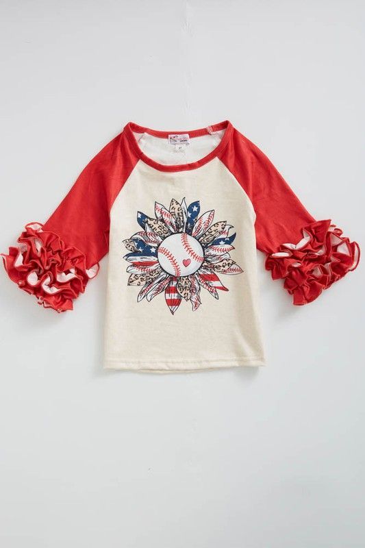 Sunflower Ball Raglan