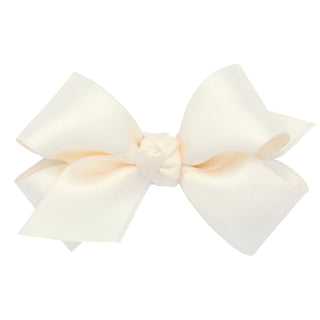 French Satin Knot Wrapped Hair Bow