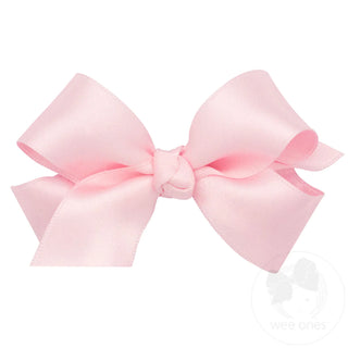 French Satin Knot Wrapped Hair Bow