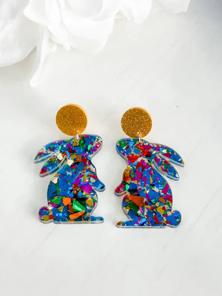 "All that Glitters" Bunny Earrings00