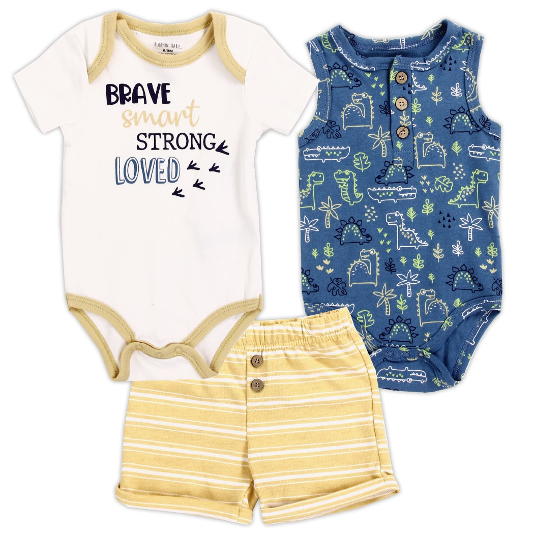 Brave Baby 3 Pc Infant Set