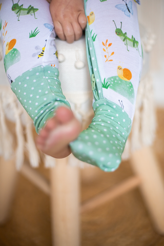 Busy Bugs Zip Romper