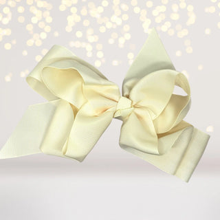 Girls Layered Basic Bow with Tails