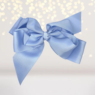 Girls Layered Basic Bow with Tails