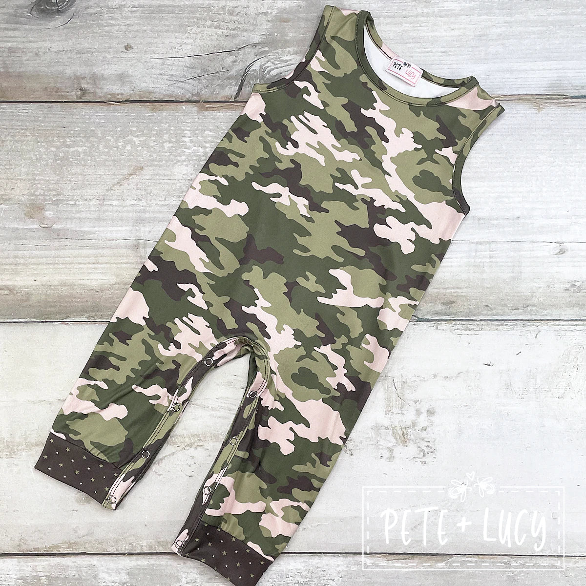 Camo Infant Boy's Romper