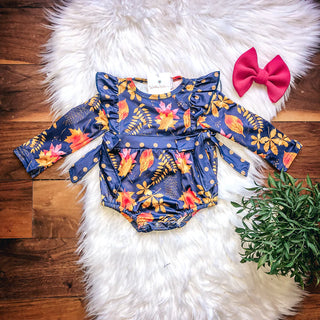 Autumn Leaves Romper