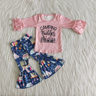 Camping Pink Pant Set