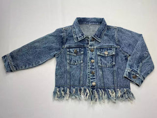 Fringe Denim Jacket