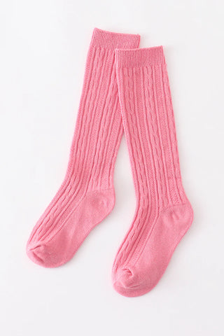 Knit Knee High Socks