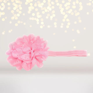 Islet Flower Baby Headband, Lace Flower Infant Headband