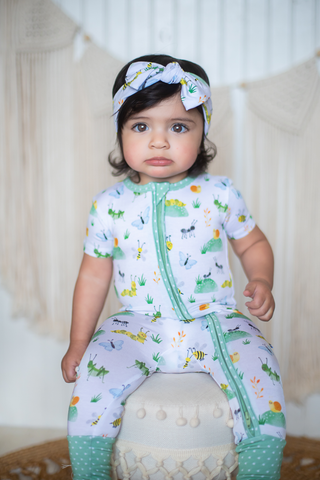 Busy Bugs Zip Romper