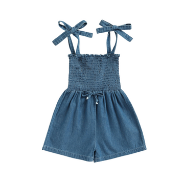 Luna Denim Romper