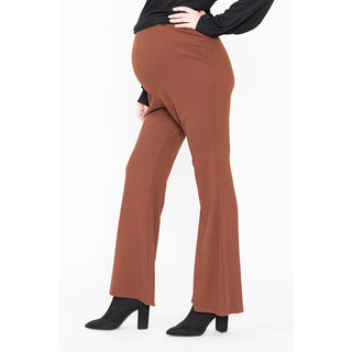 Maternity Flare Leg Comfort Waist Line Long Pants